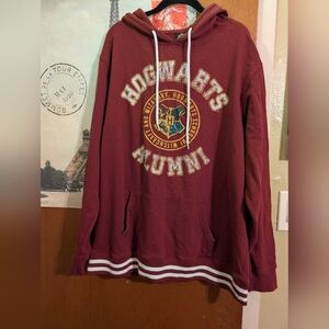 Warner Bros. Burgundy Hogwarts Alumni Sweater